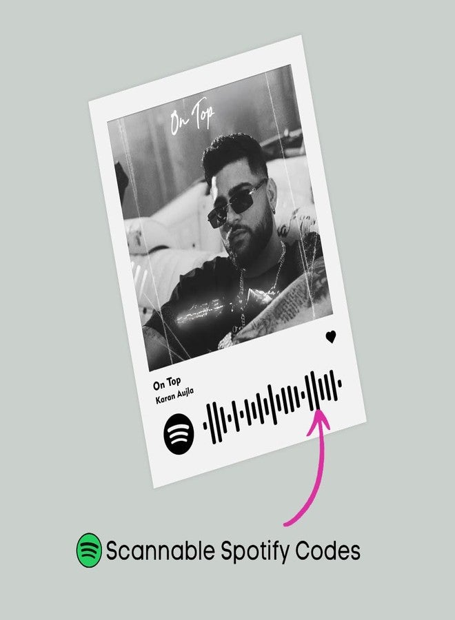 INDOART NET INDOARTNET - Karan Aujla Photocards | Mini Posters Kit (Set of 16) | Karan Aujla’s On Top, Admirin’ You, Softly Songs Photocard Size (8 x 6 cm) Posters for Phone Accessories, Bedroom, Office, Living room (Karan Aujla) - Image 4